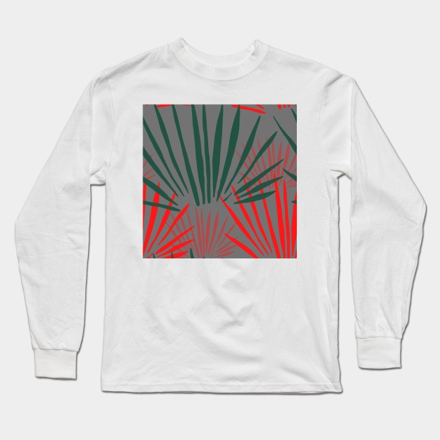 LEAFY LINES Long Sleeve T-Shirt by artistic-much